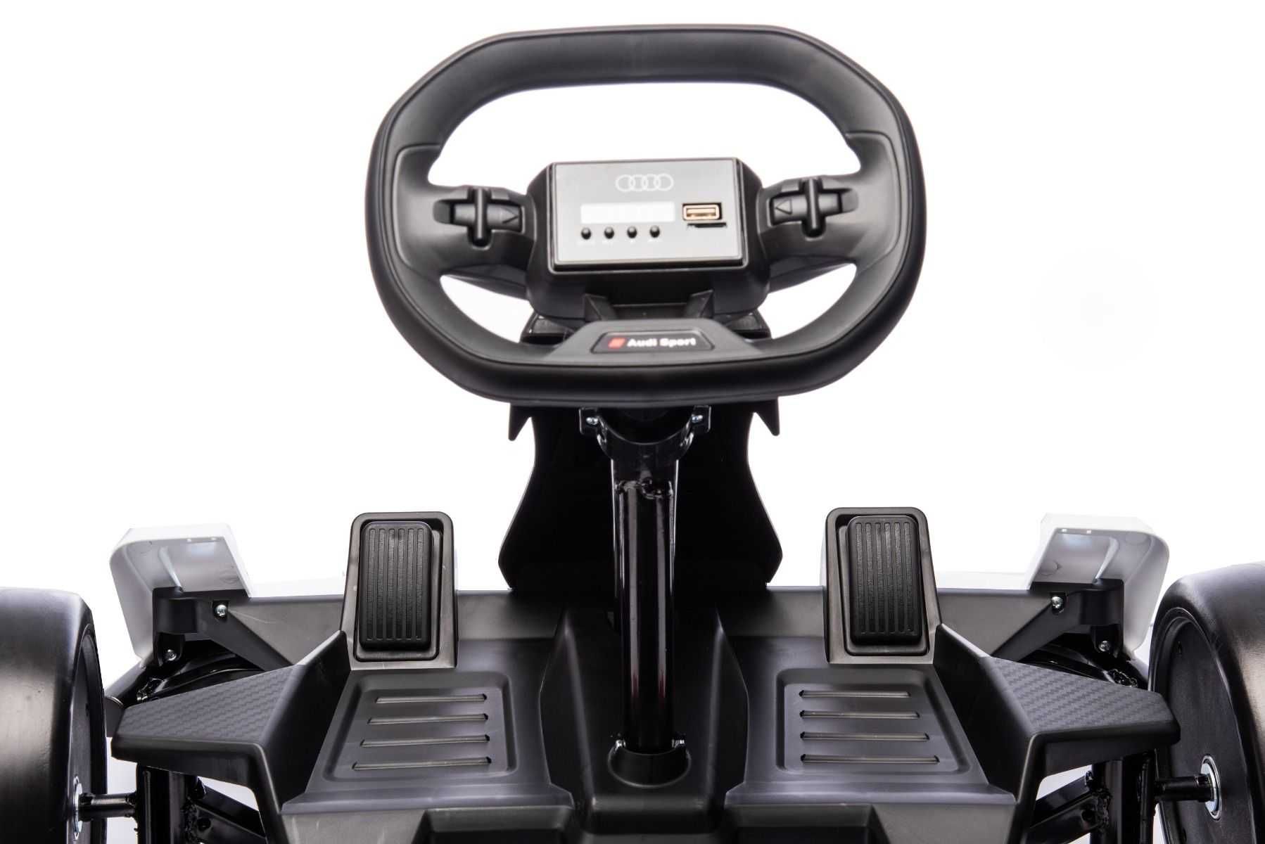Лицензиран Акумулаторен Картинг AUDI, Дрифт функция, 24V/7Ah, 300W