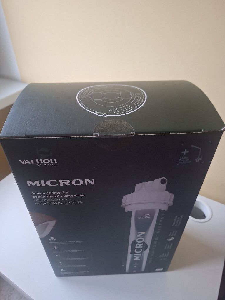 Filtru apa Valrom Micron AquaPUR cu baterie 3 cai