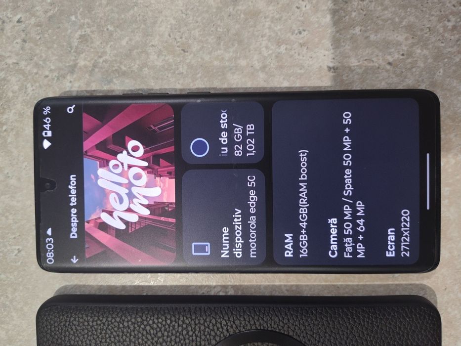 Vând/schimb Motorola Edge 50 Ultra, 16/1TB, full, impecabil,garanție.
