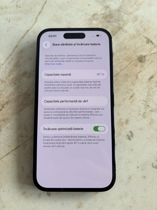 Iphone 14 Pro negru 128gb liber de retea