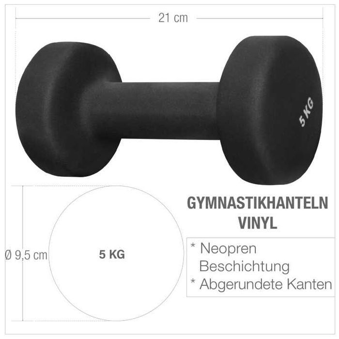 Set gantere aerobic 10KG (2X5Kg)