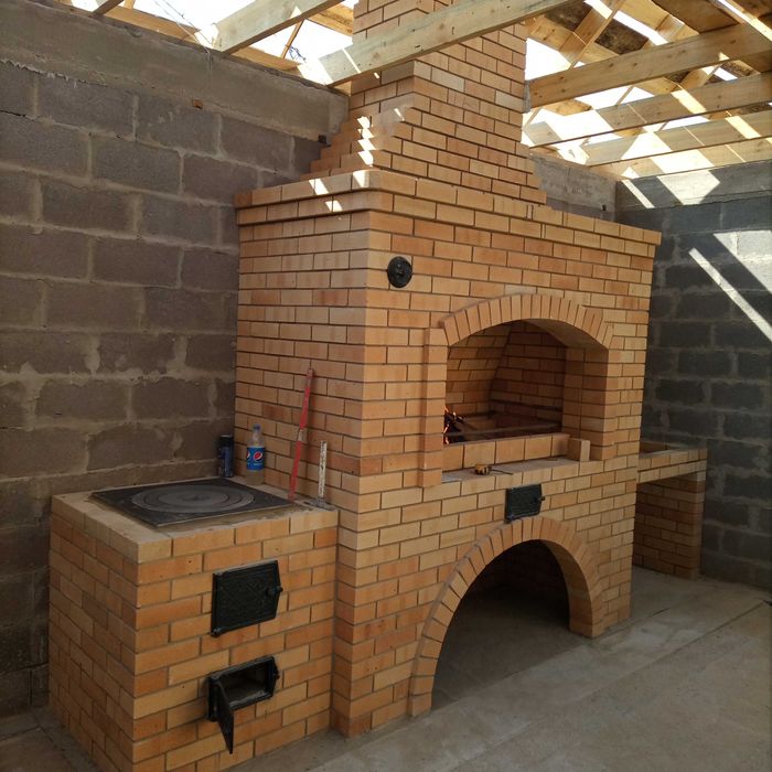 Мазары.мангалы.камины.каменщик облицовщик