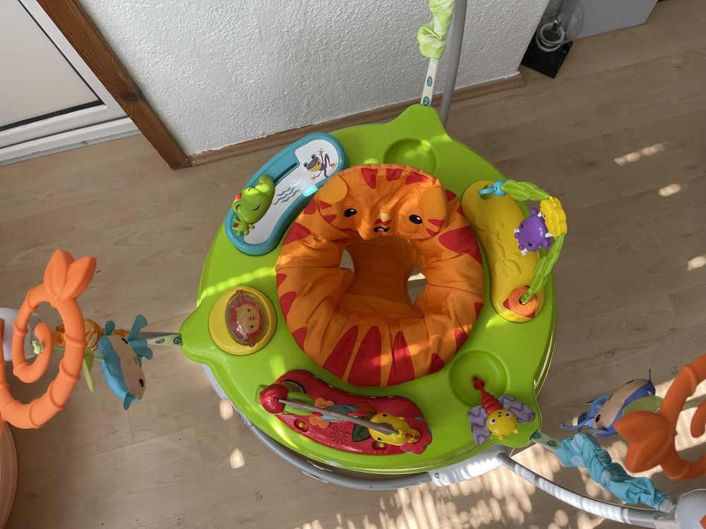 Бебешко бънджи Fisher price Тропическа гора