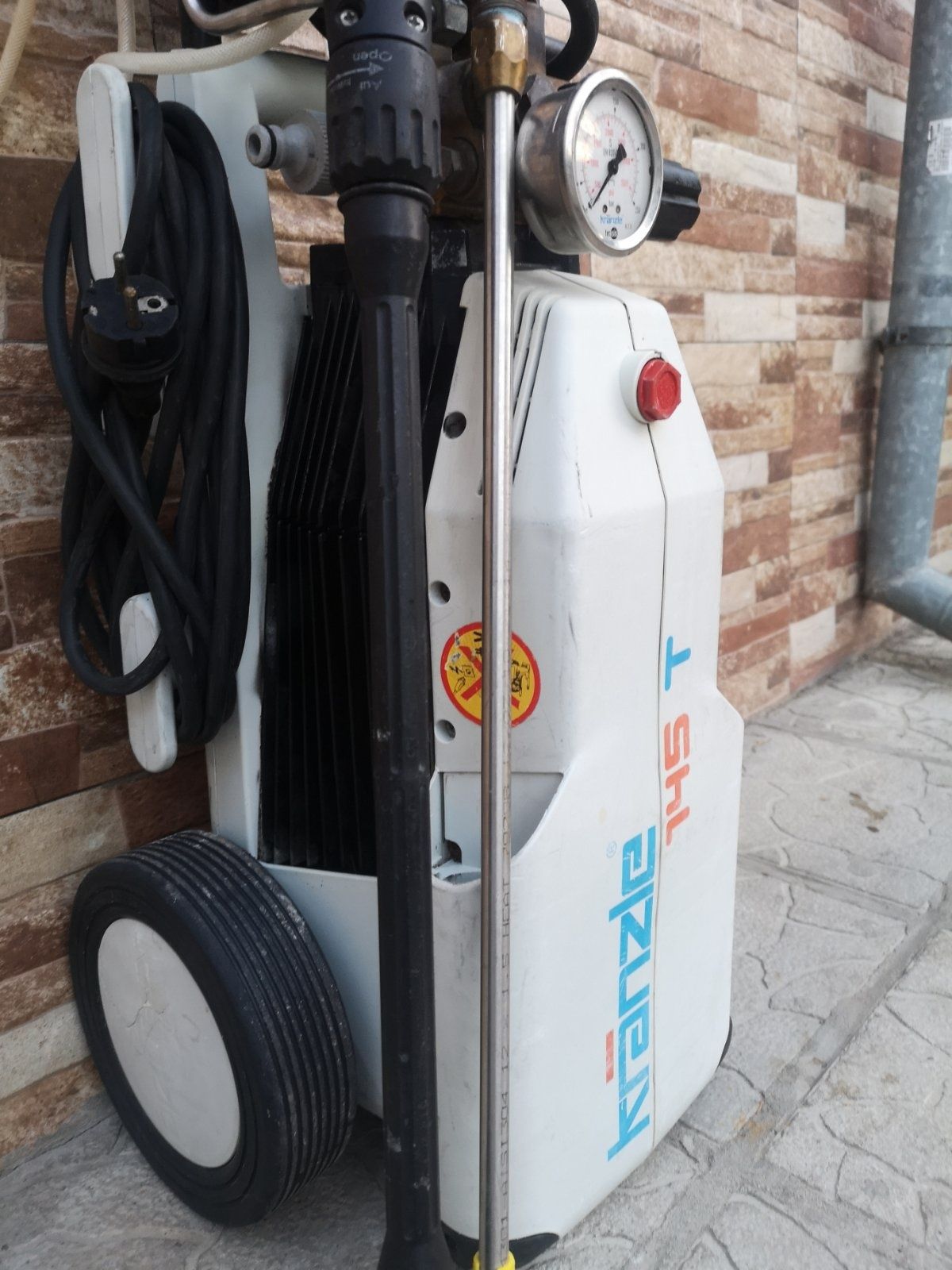 Водоструйка Kranzle 145ts 150bar 10L/min 3kw220v Отпушване Канали