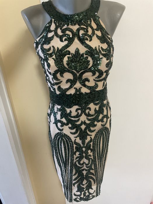 Рокля Boss Donna Karan Kensol стил Гетсби с пайети