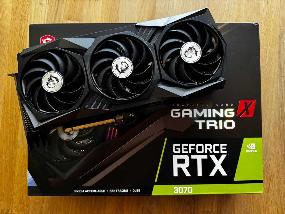 Видеокарта RTX 3070 MSI Gaming X Trio 8GB GDDR6