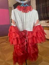 детское казахское платье