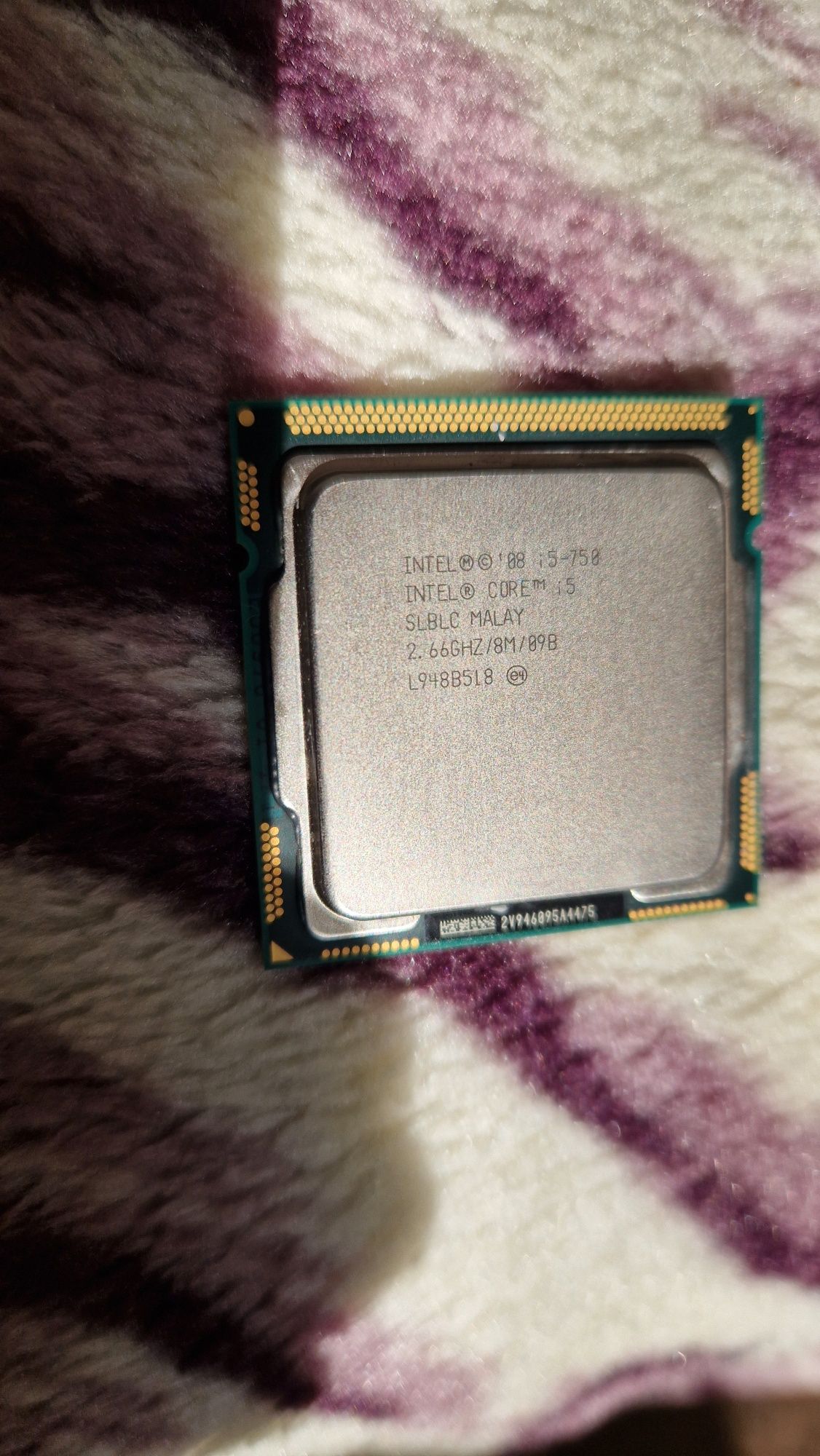 Intel I5 750 socket 1156
