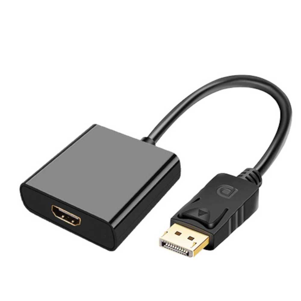 Преходник Displayport  мъжко - HDMI женско Нов ! С Гаранция