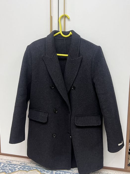 Осеннее женское пальто, 100% кашемир