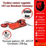 Tocatoare resturi cu palpator  latime de lucru 1.65 m noua Agramix