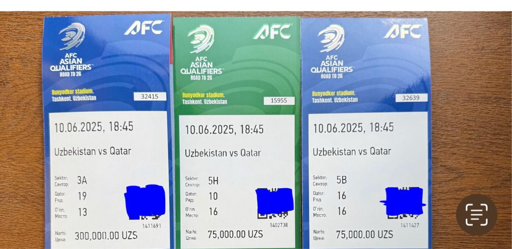 Bilet futbol uzb: qatar