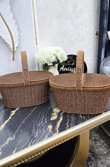 Корзина плетенная для пикника
Производство Иран. Качество отличное 
Ра