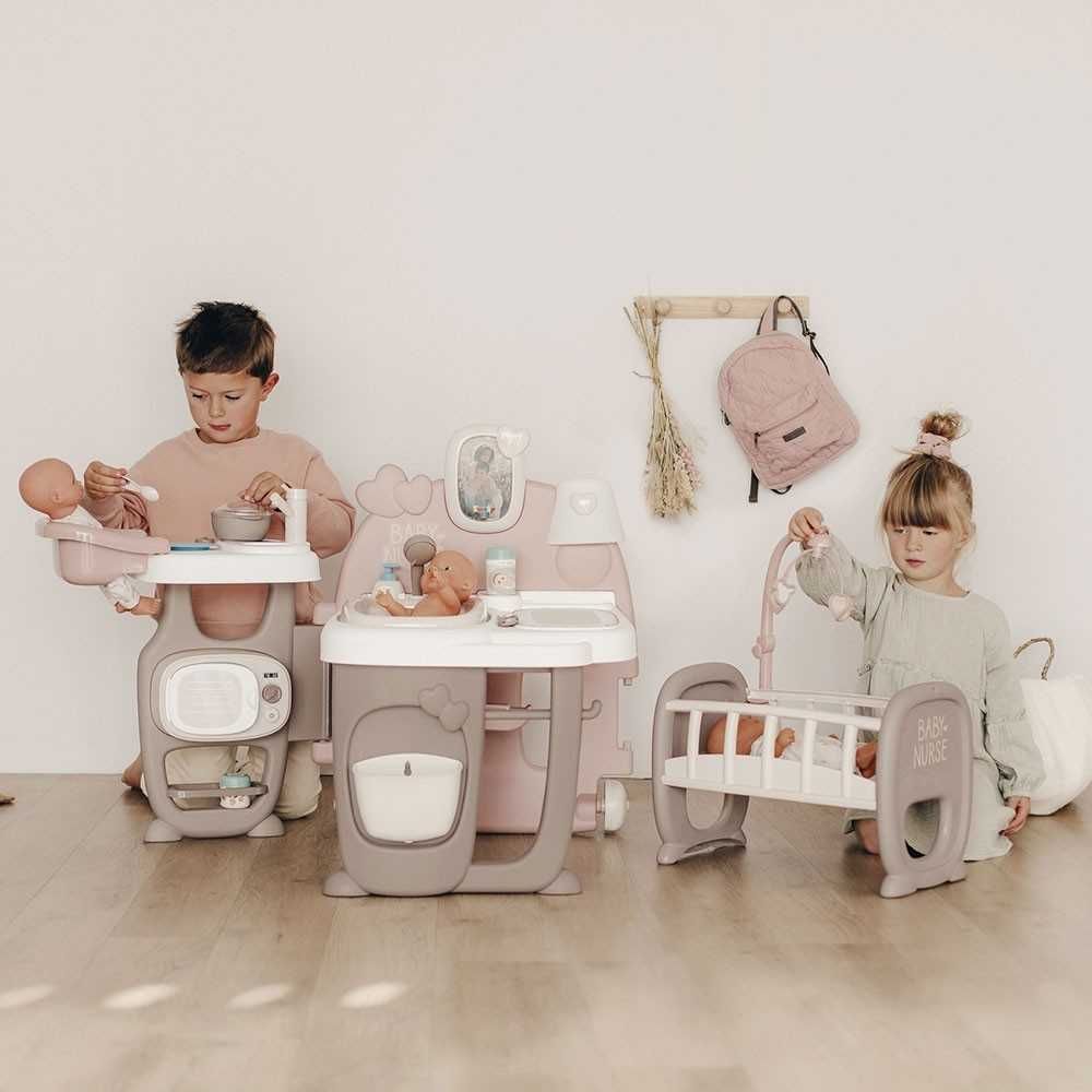 Centru de ingrijire pentru papusi Smoby Baby Nurse 23 accesorii