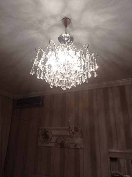 Люстра под хрусталь