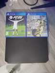 продавам play stacion 4  500 GB  с игри към него EAFC 25 и FIFA 17