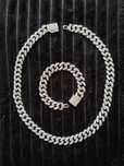 Set Cuban Silver 15mm