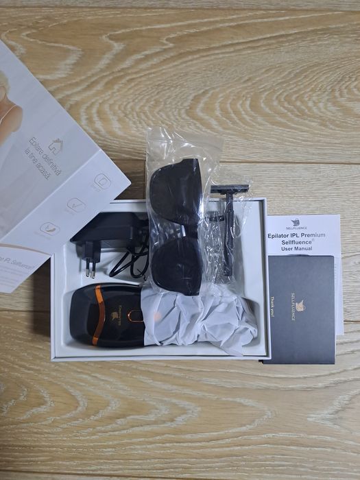 Epilator IPL Sellfluence Premium IPL, Nefolosit
