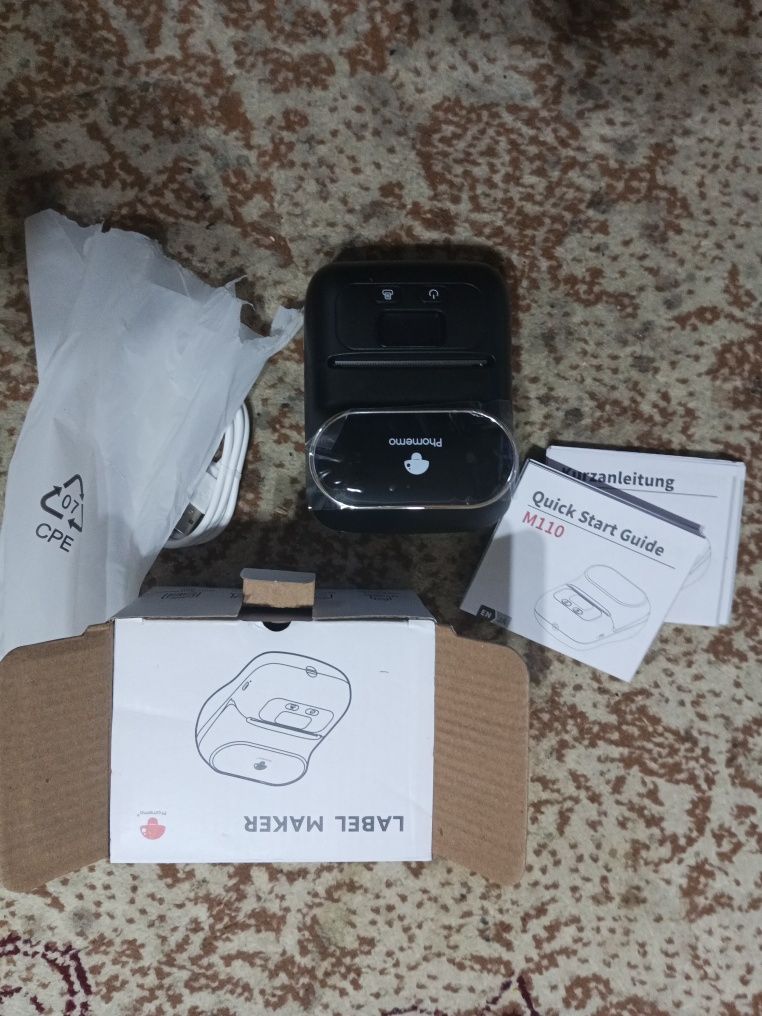 Принтер наклейка штрих коды