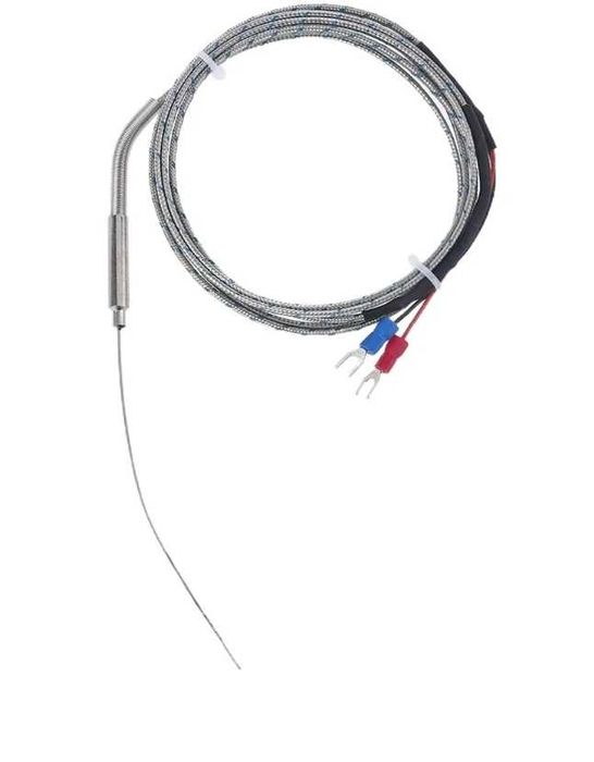 Термопара металлическая гибкая тип K 0-800°C, D 1 мм, L 100 мм
