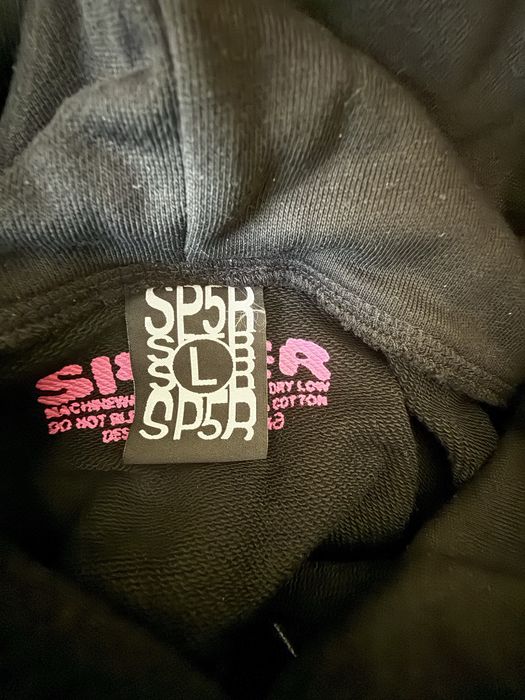 Spider punk hoodie 100% памук размер L