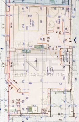 2-стаен в Варна-Лятно кино Тракия площ 51 цена 135000