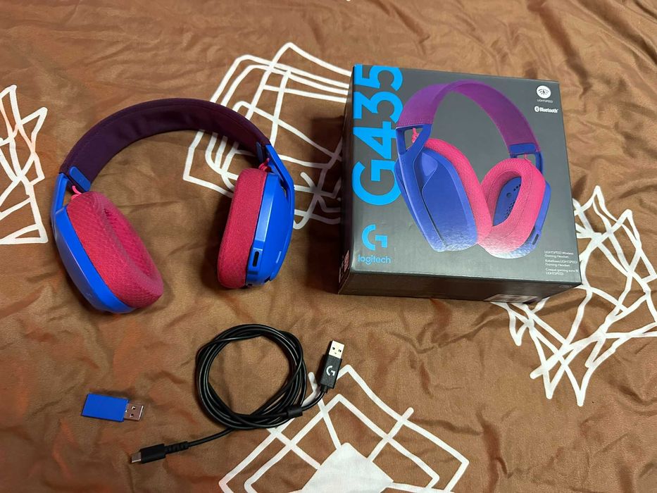 Casti Gaming Wireless Logitech G435