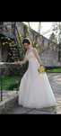 Rochie mireasa, voal