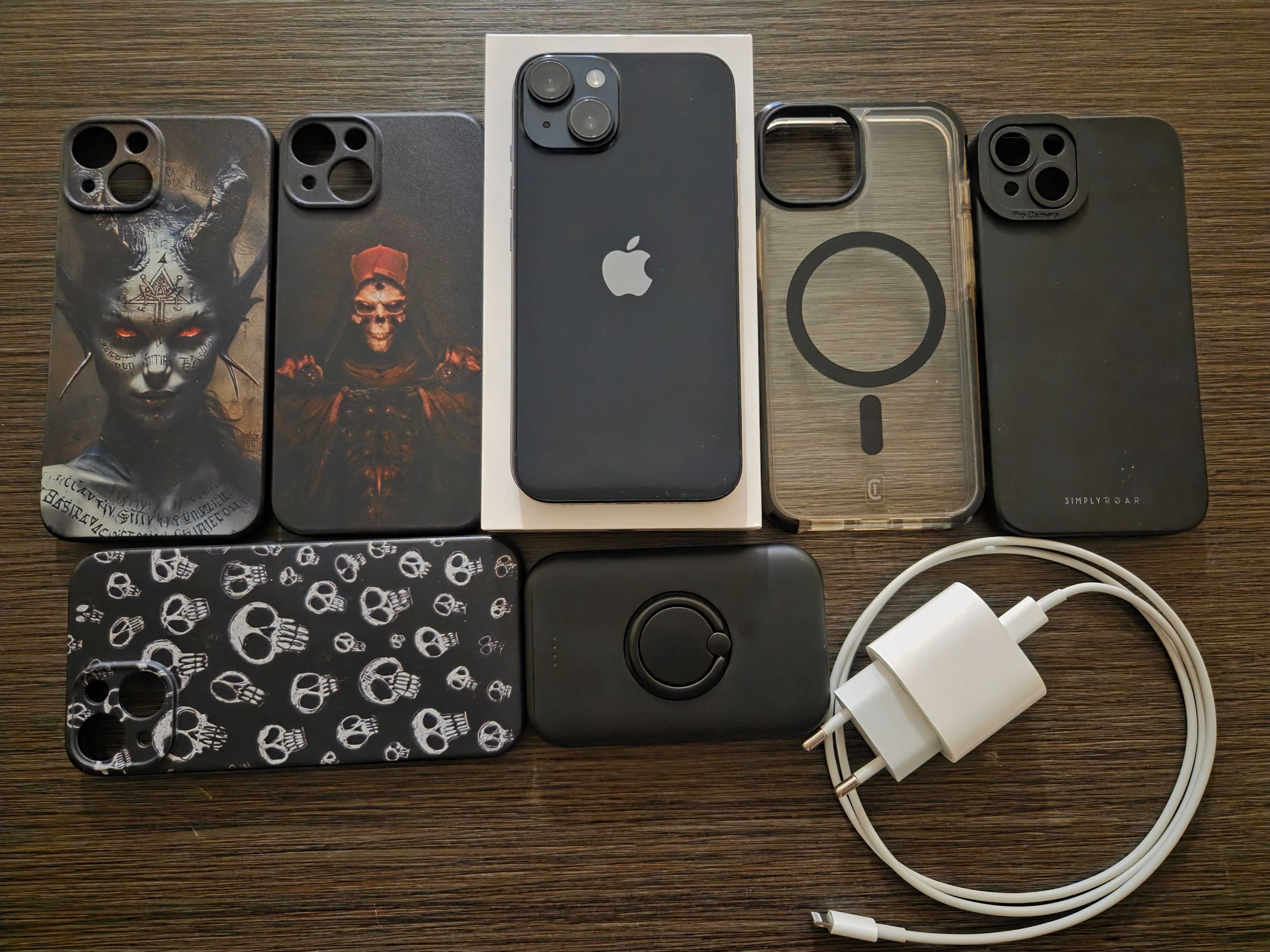 APPLE IPHONE 14 MIDNIGHT 6.10 ", 128 GB, RAM 6 GB, 12+12 MP, 5G