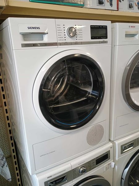 А++ Сушилня с термопомпа Siemens-Сименс 8 кг WT47Y701 SpeedPerfect®