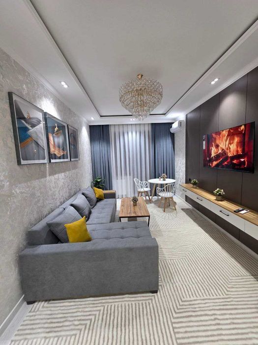 ;Chilonzor‼️3xona 75m2 kvartira yevro tamirlangan mebel va texnika