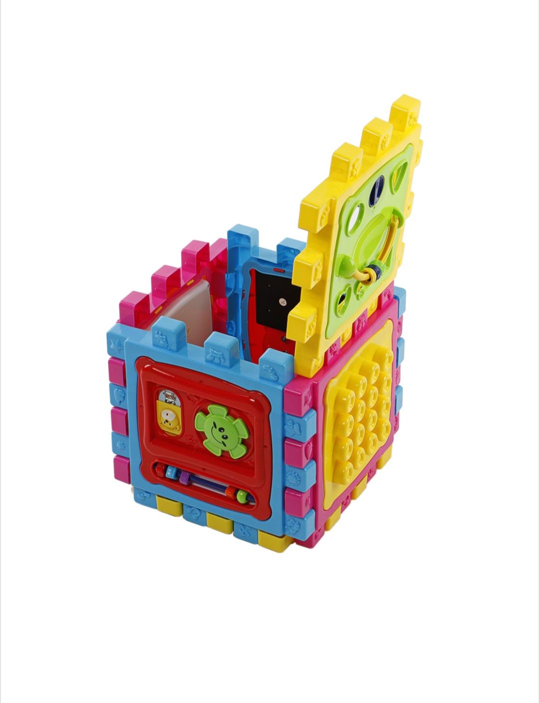 Интерактивна играчка кубче 6 в 1
