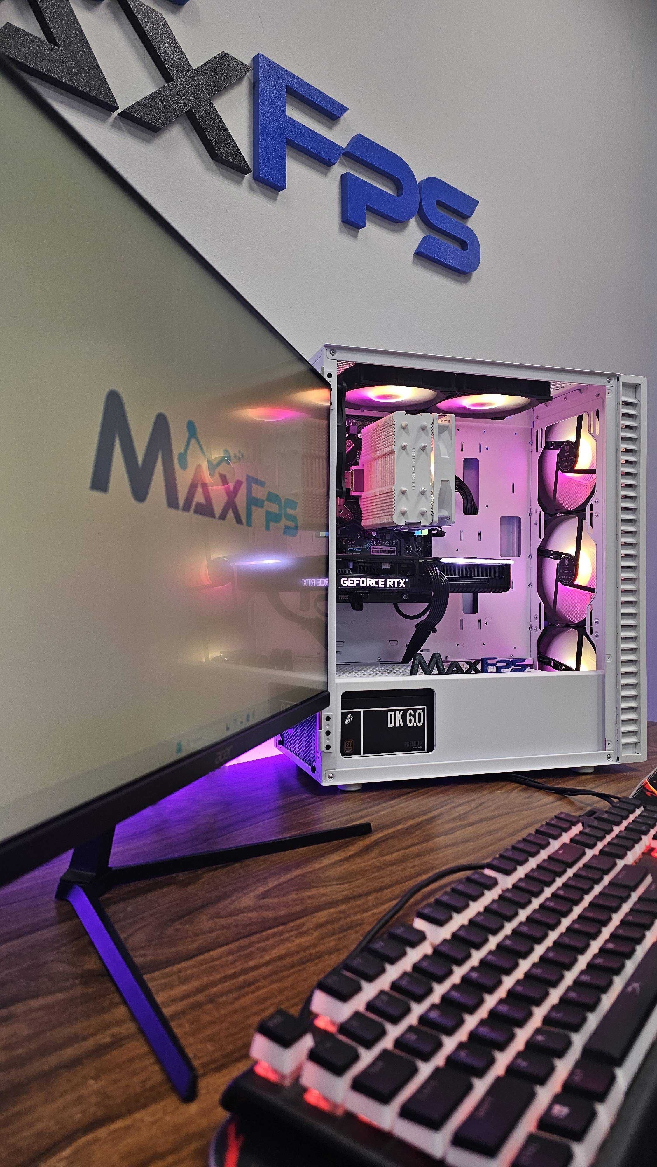 Гаранция! RTX 3060ti, Ryzen 5 7500F, 32GB RAM, 600W Геймърски компютър