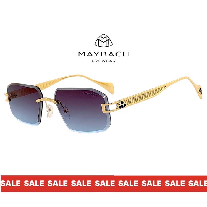 Maybach Уникални мъжки слънчеви очила 2026 – метална рамка