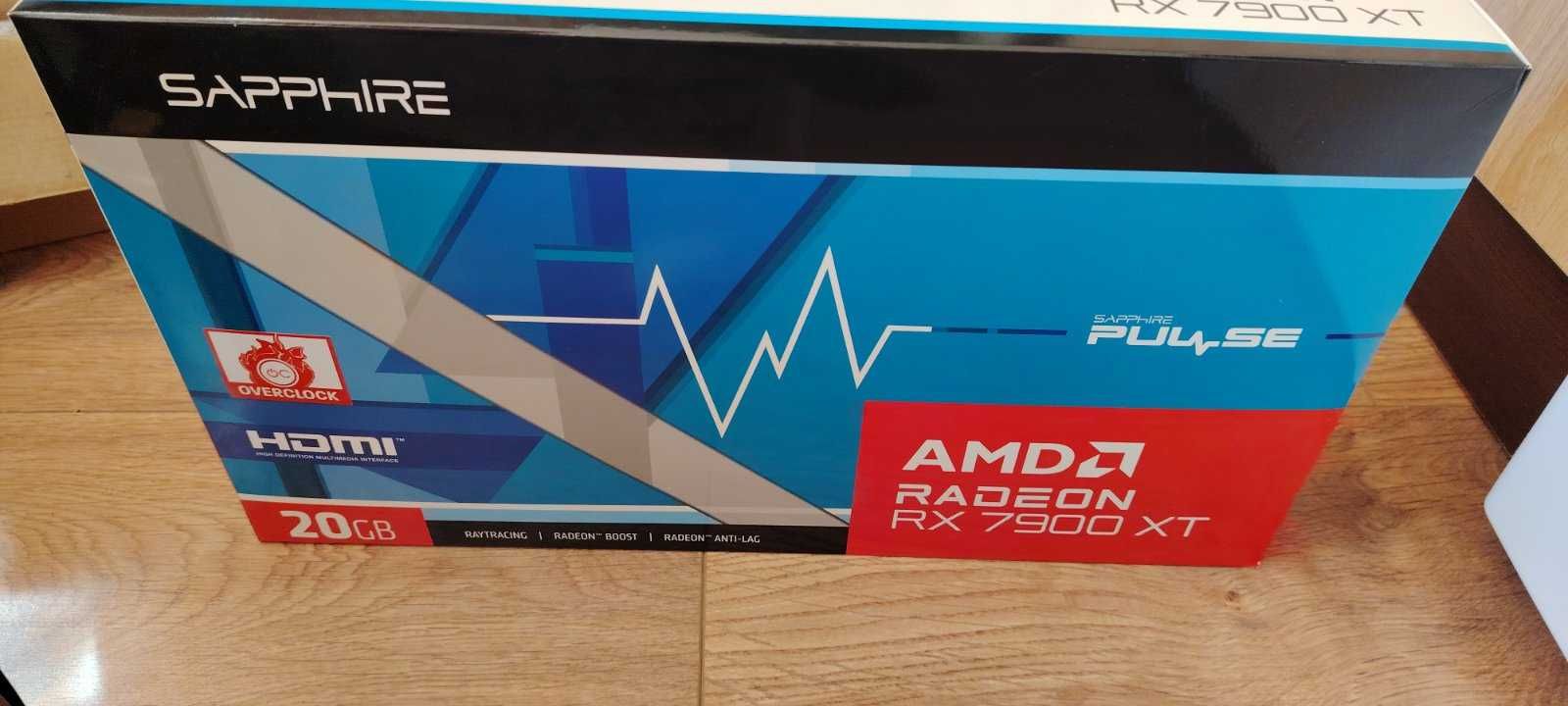 НОВА ! SAPPHIRE Radeon RX 7900 XT Pulse Gaming OC 20GB GDDR6