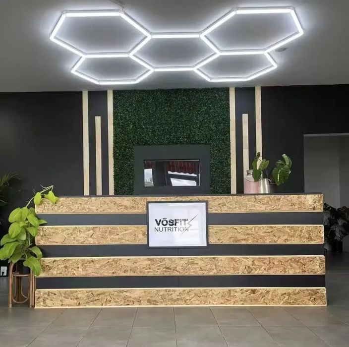 LED осветление пчелна пита Хексагонови лампи