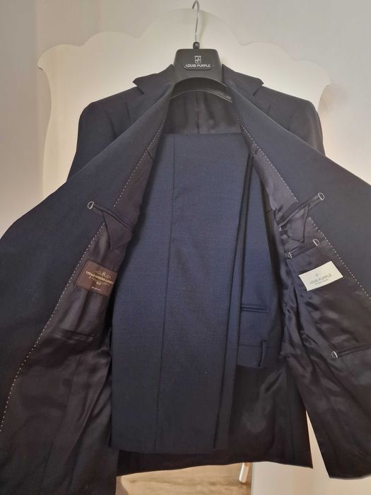 Costum Louis Purple mărimea 44 (aprox 170 cm, 60 kg)
