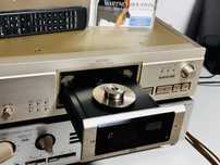 CD-player audiophili SONY CDP-XA50ES,gama ES,cu PUC,champagne,telecoma