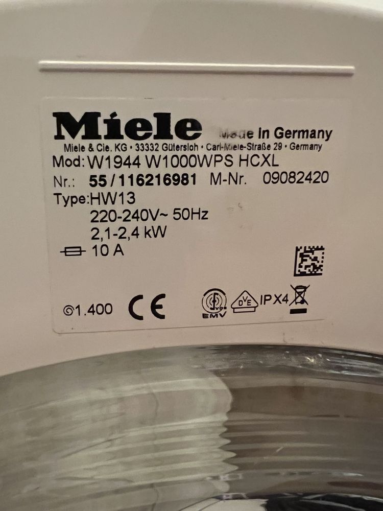 Пералня Miele 8кг.