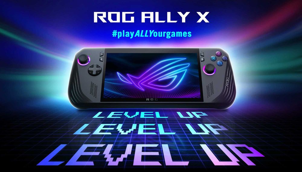 Портативная консоль Asus ROG Ally X / Z1 Extreme / 24GB RAM / 1TB SSD