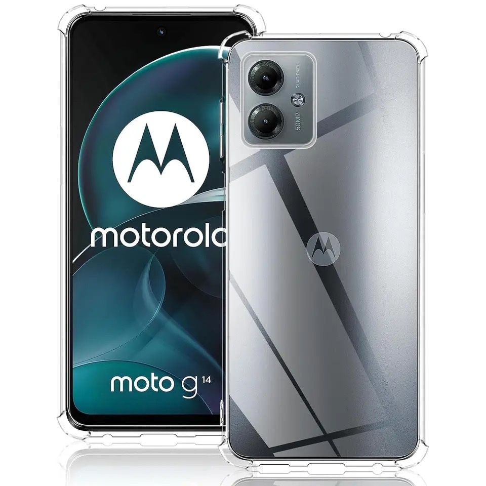 Motorola G24/G34/G54/G84 - Husa Silicon Clara Ramforsata