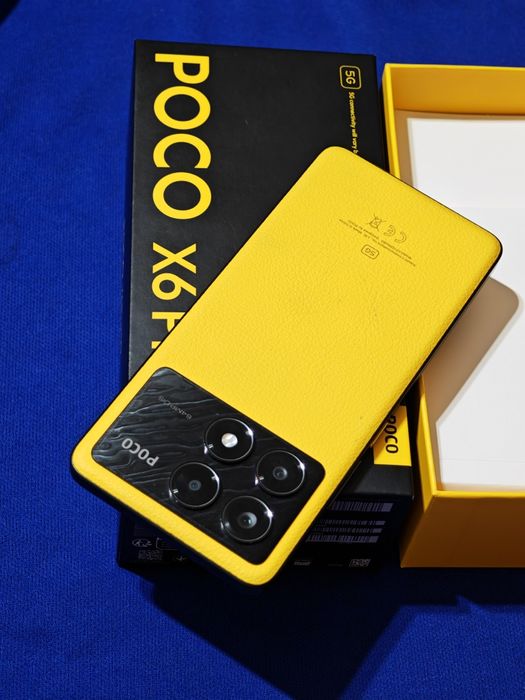 Poco X6 Pro 512 gb Ram 12 5G полный комплект