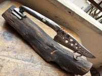 Стар кован нож ръчна изработка