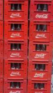 Кока-кола ящик 4шт пустой без бутылок