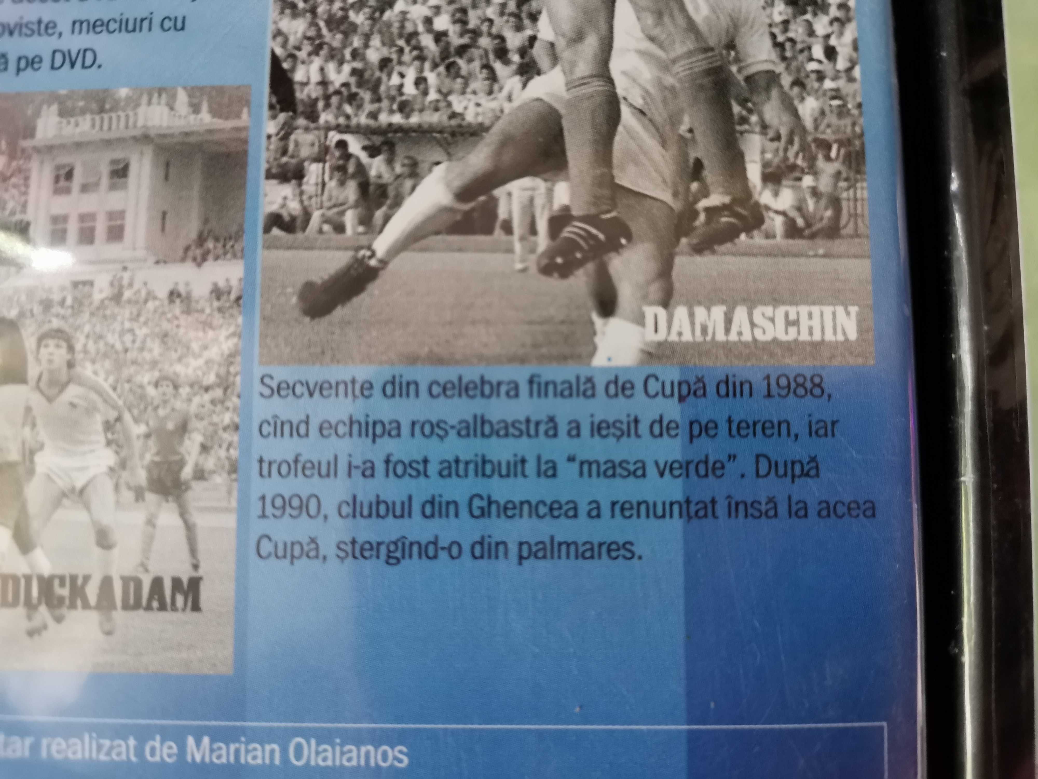 DVD Fotbal, Steaua Dinamo Meciuri de Poveste. Noi, sigilate.