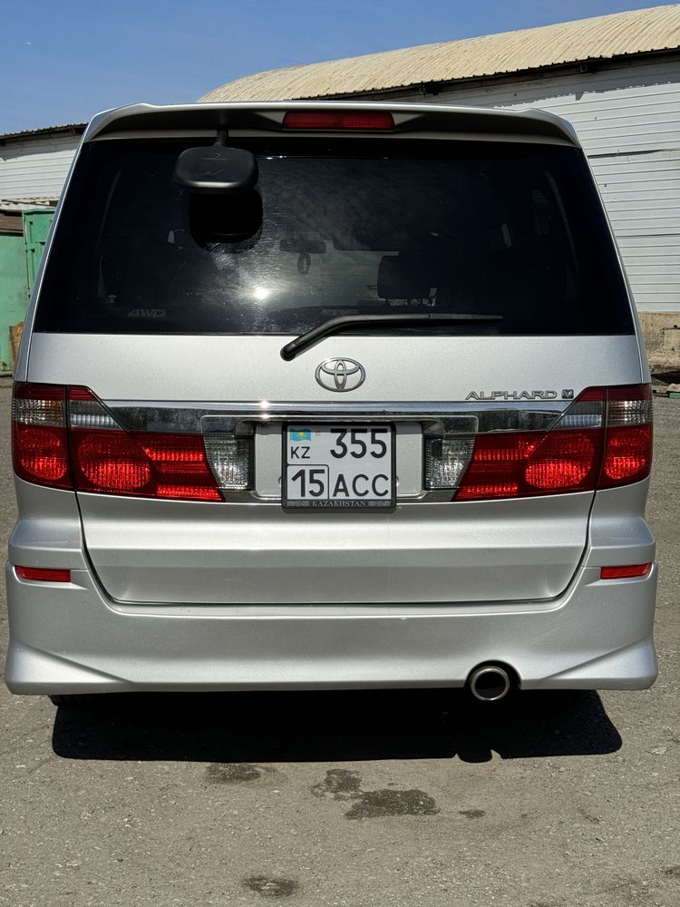 Toyota alphard 2.4 полный привод