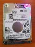 Hard disk 1TB 2.5 inch, WD Black, 7200 RPM, stare perfecta