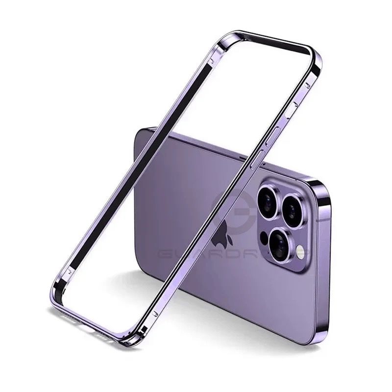 Iphone 14 Pro Аксесоари Бъмпер със Протектор за камера Deep Purple