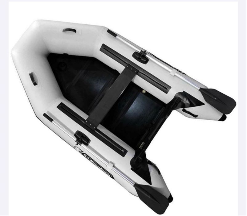 Barca pneumatica Allroundmarin kiwi 260cm alba