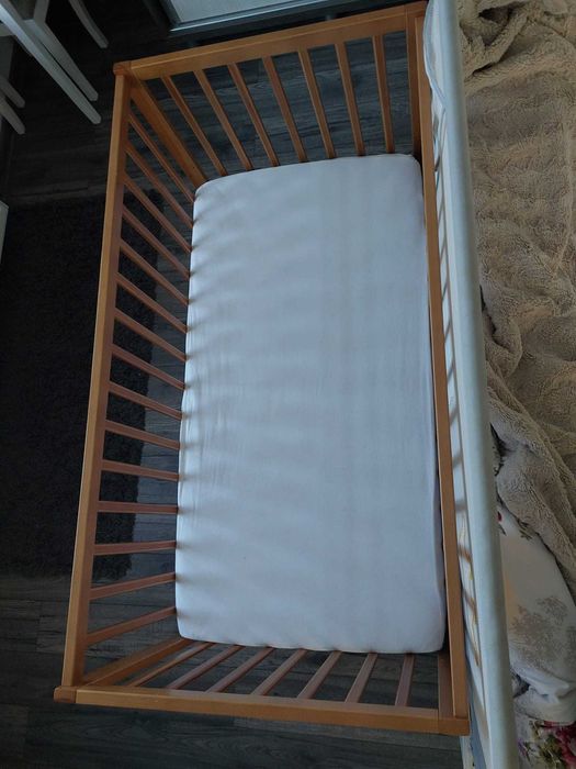 Patut din lemn pentru copil - 120 x 60